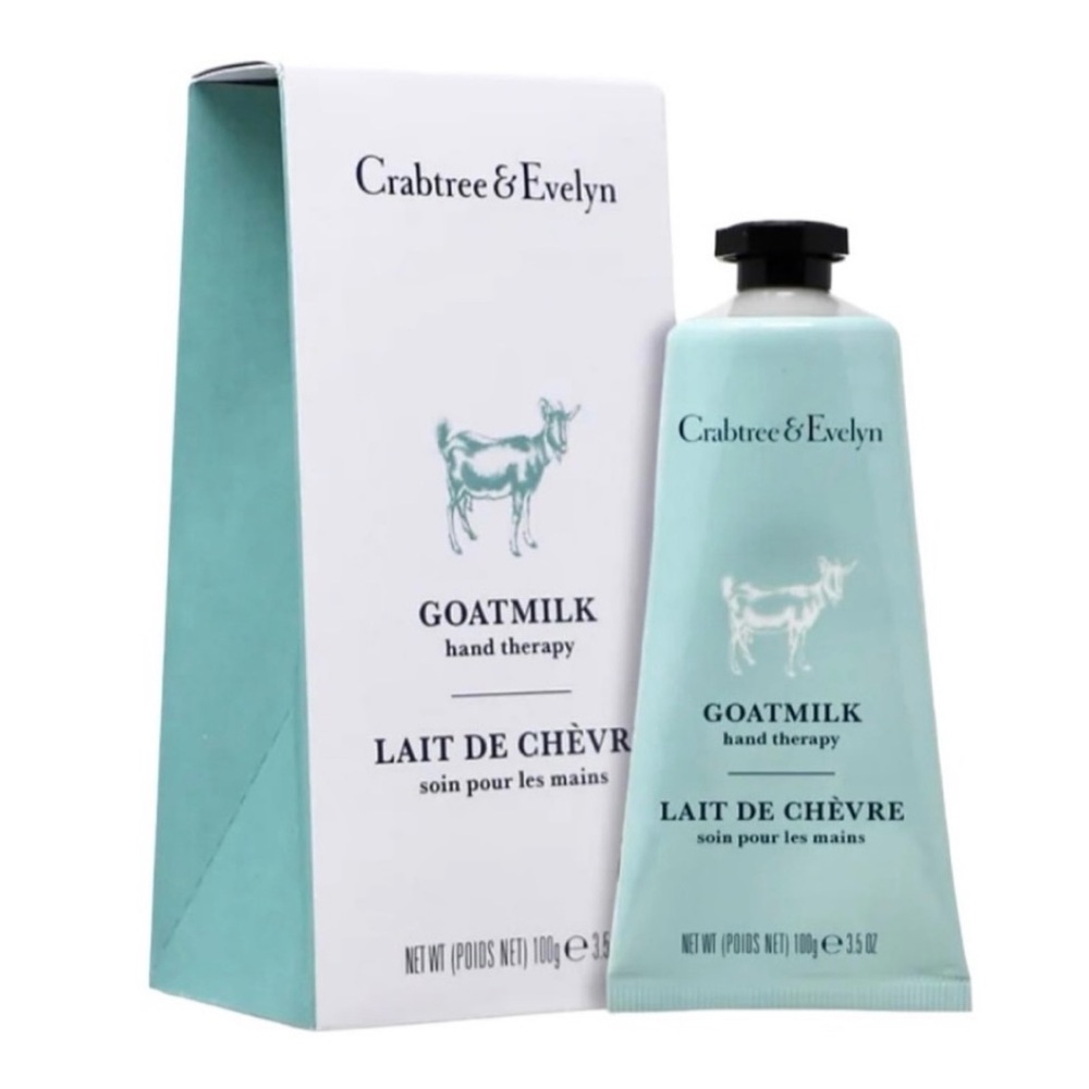 Crabtree & Evelyn - Goat Milk Hand Therapy Cream 3.4oz | New